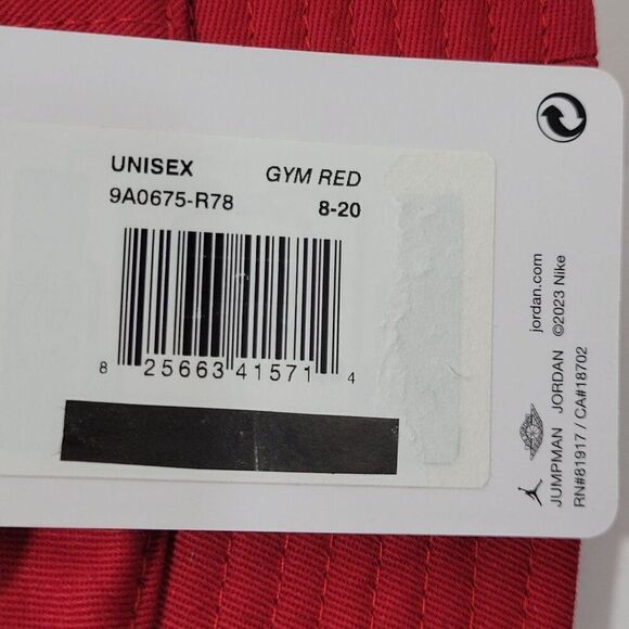 Jordan Metal Jumpman Apex Bucket Hat Kids Youth 8-20 Gym Red Unisex Boy Girl NEW - Picture 9 of 12